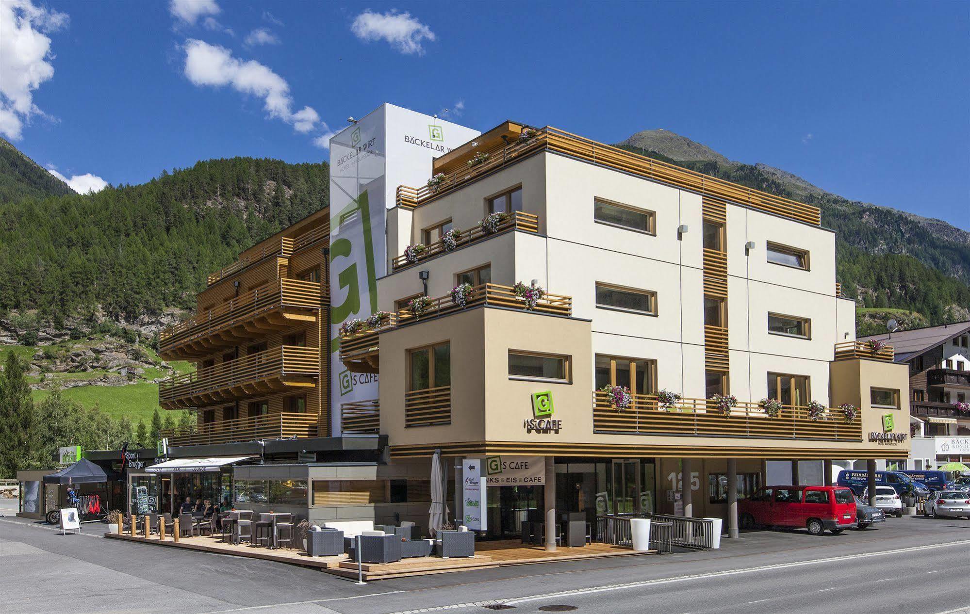 Hotel Baeckelar Wirt Superior Sölden Dış mekan fotoğraf